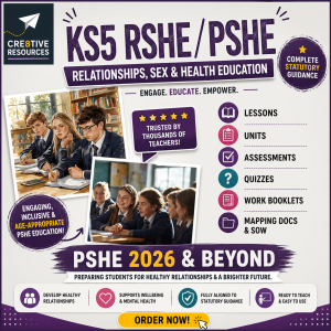 Sixth Form RSHE / PSHE 2026 Curriculum (84+ Lessons)