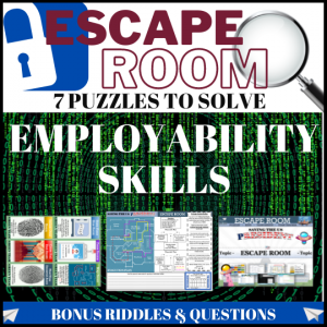 Employability Skills Careers Escape Room