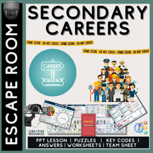 Secondary Careers Escape Room